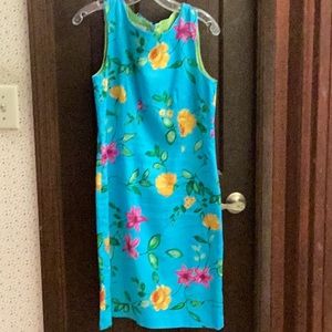 Talbots dress 8 brand new w/ Matching scarf